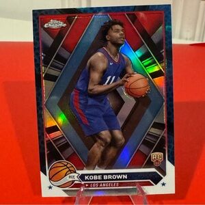 2024 Kobe Brown Rookie Hologram Topps Chrome. Mint condition…